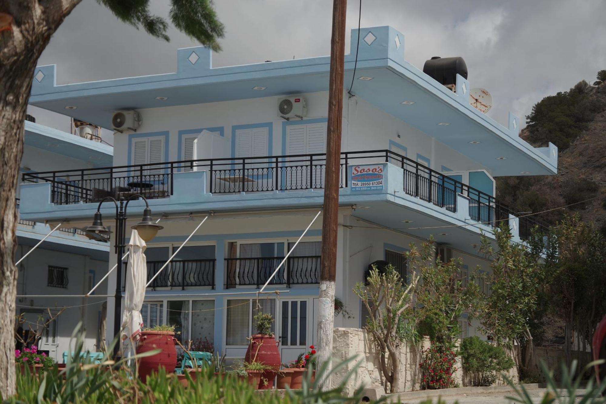 Soso'S Apartments -Vacations Next To The Beach Psari Forada Bagian luar foto